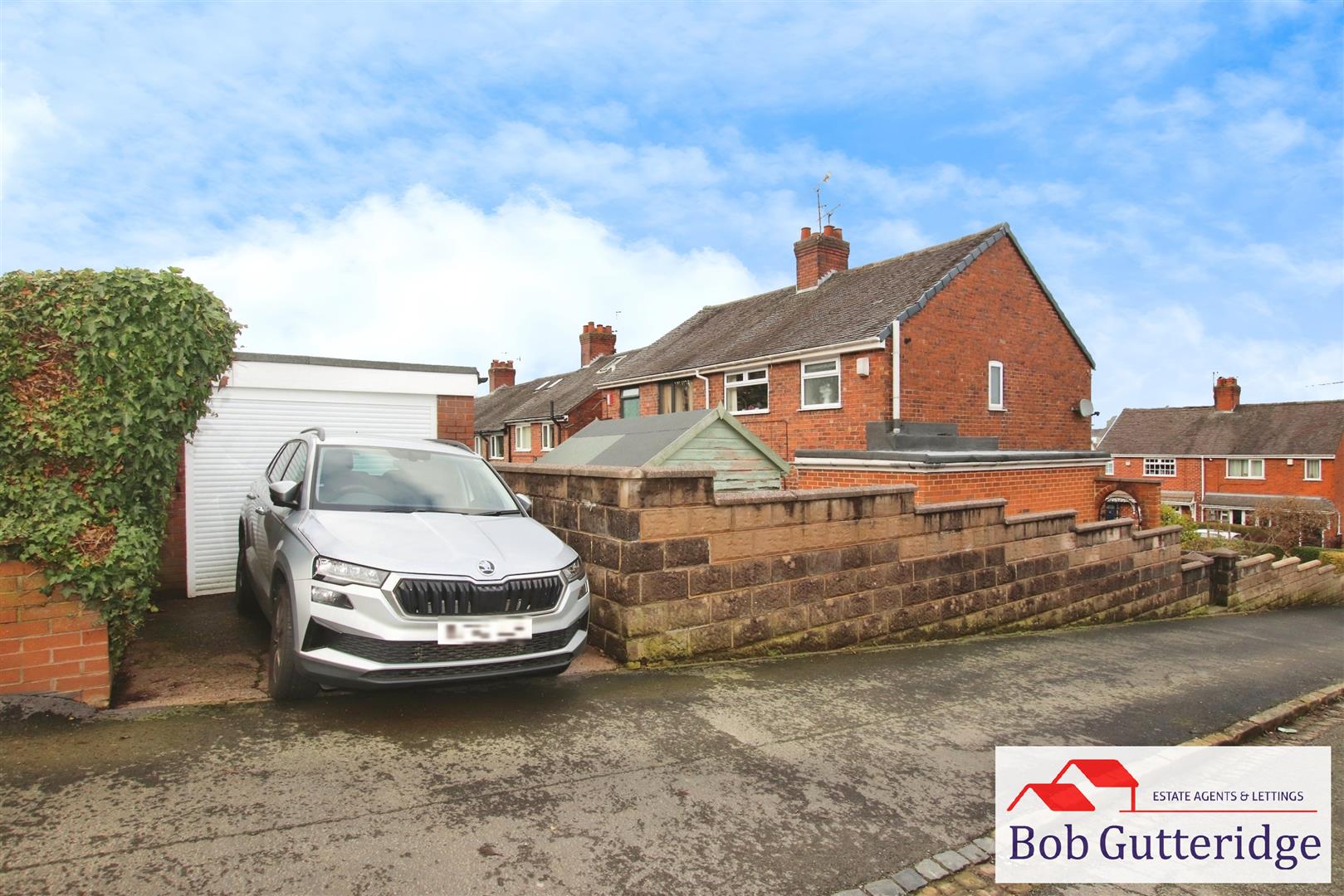 BRICK BUILT EXTERNAL GARAGE